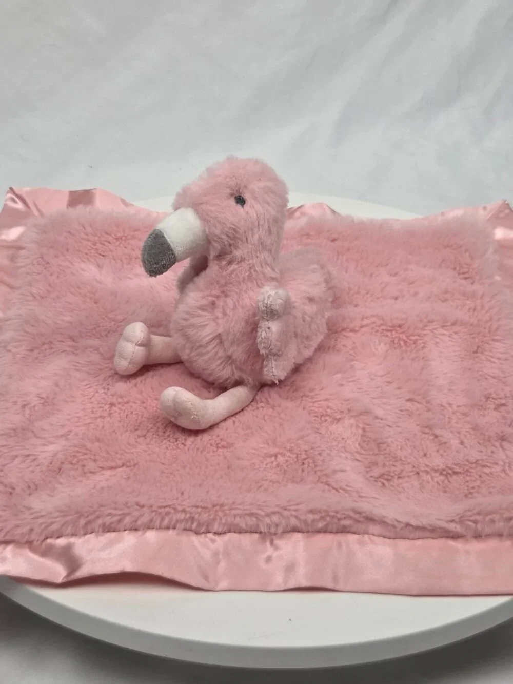 Cloud Island Flamingo Lovey Baby Security Blanket Plush Pink 13
